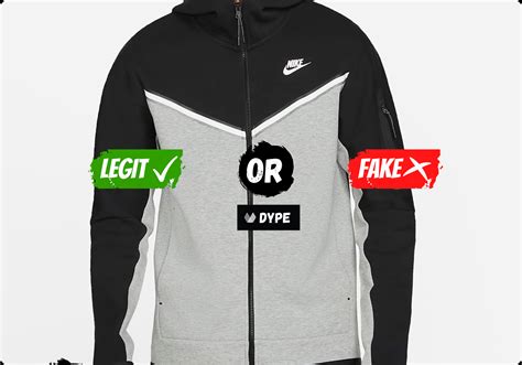 how to spot fake nike hoodie|nike tech fleece hoodie zip.